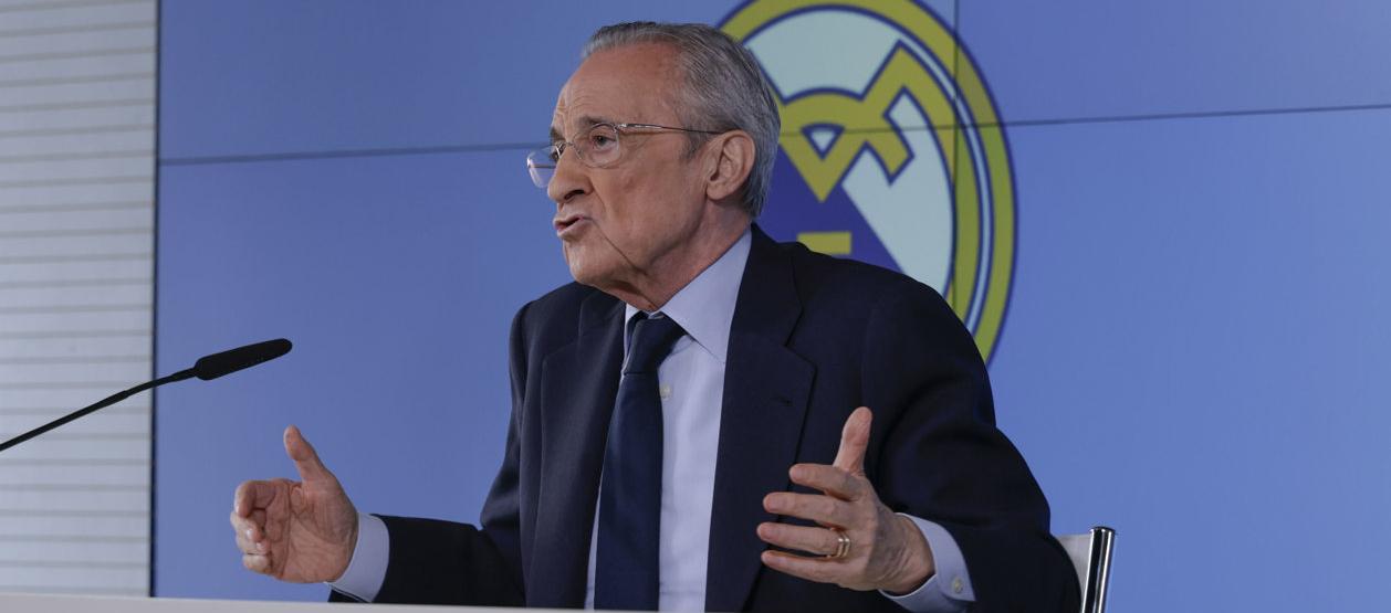 Florentino Pérez, presidente del Real Madrid.