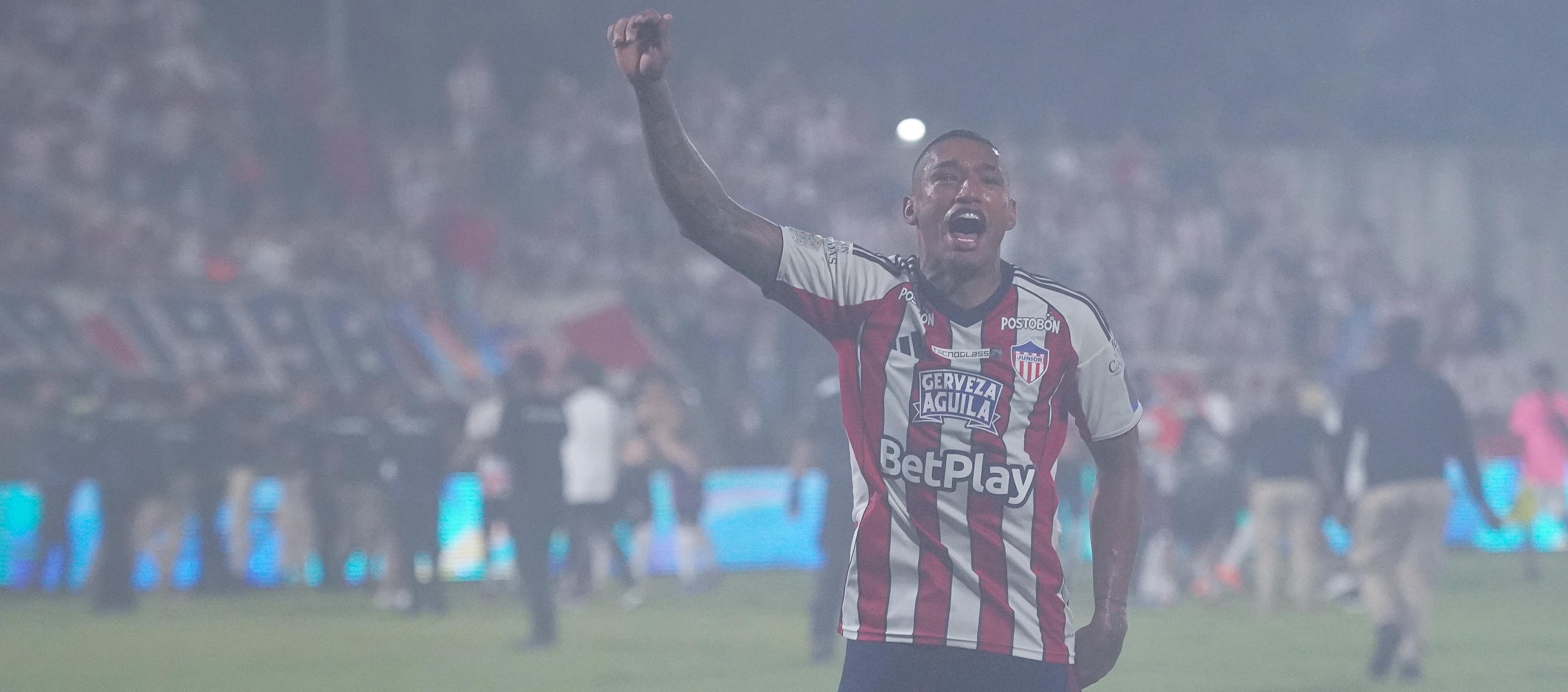 Jermein Peña, pieza clave en la defensa del Junior.