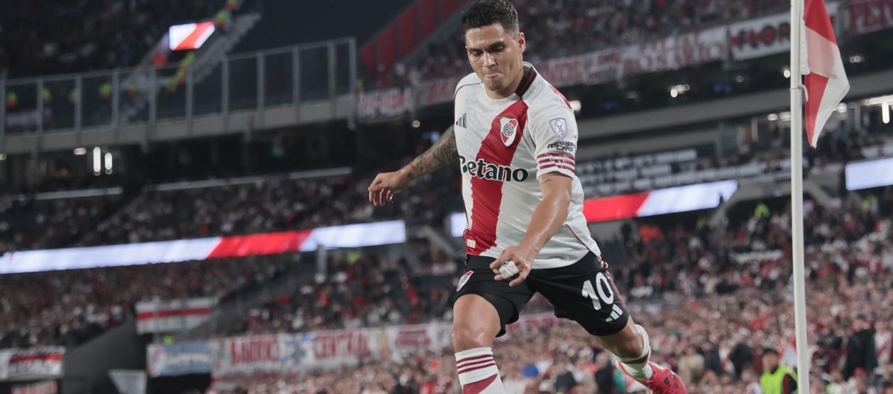 Juan Fernándo Quintero, mediocampista de River Plate.