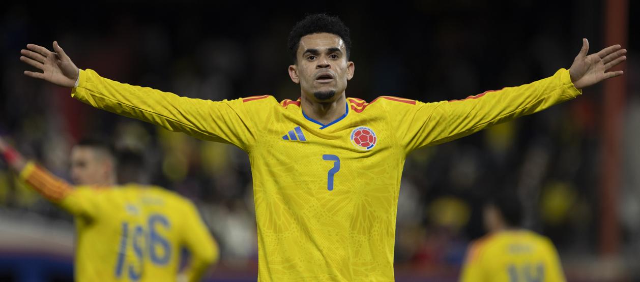 El guajiro Luis Díaz, extremo de la Selección Colombia. 