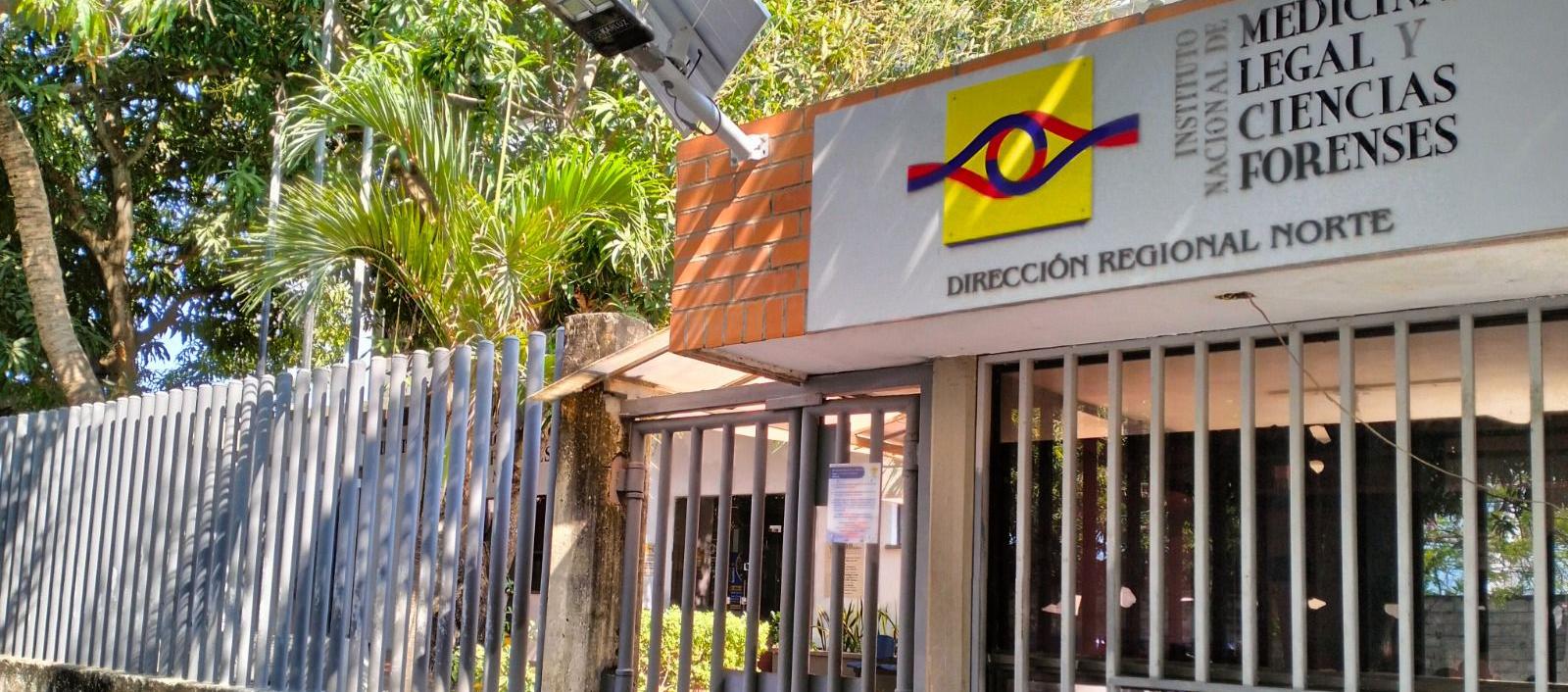 Instalaciones de Medicina Legal. 