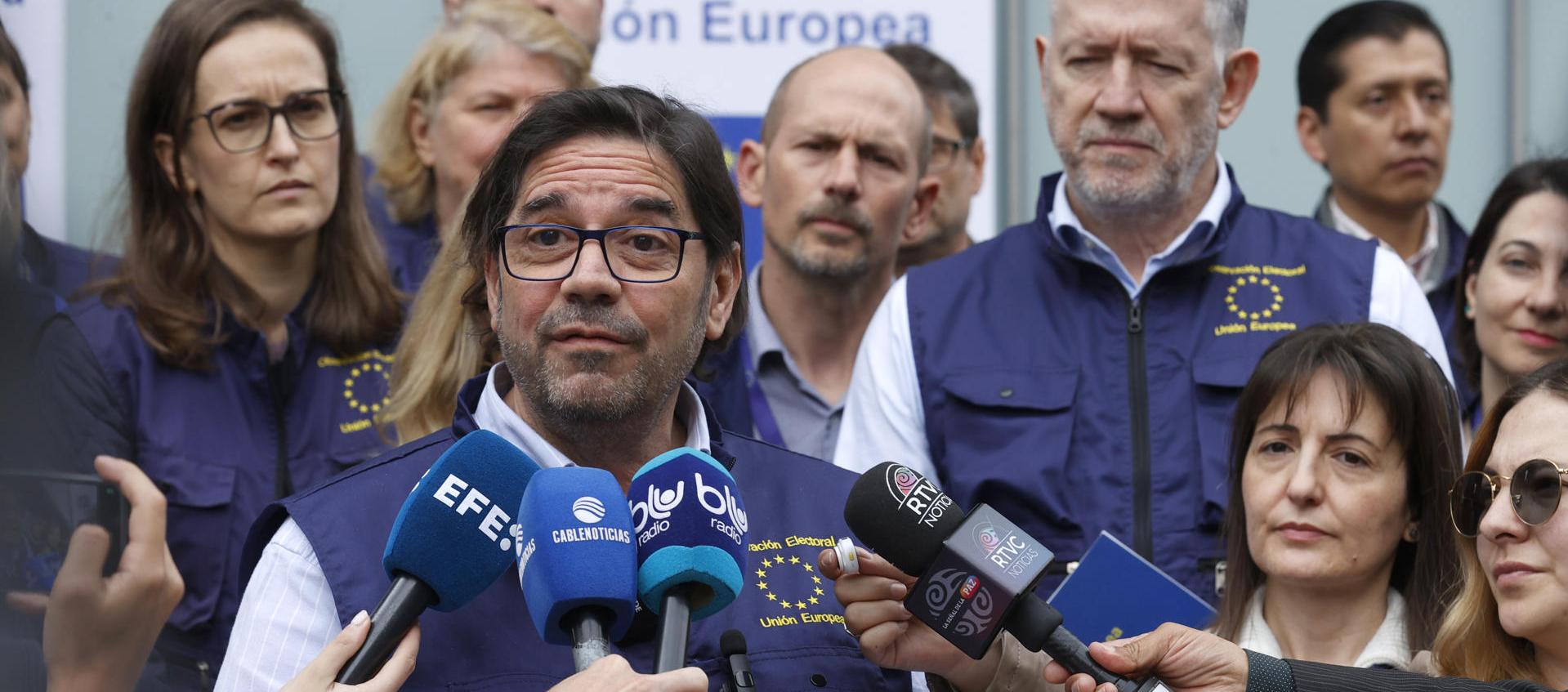 José Antonio de Gabriel, jefe adjunto de la Misión Electoral de la UE. 