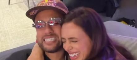 Neymar y su esposa Bruna Biancardi.