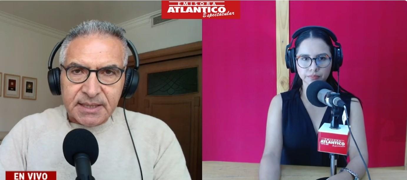Transmisión de Atlántico en Noticias.