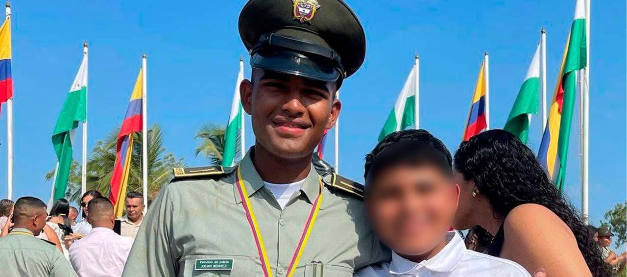 Patrullero Julián David Benítez Zárate.
