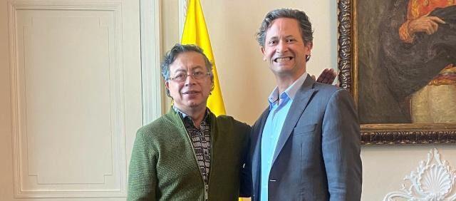 Gustavo Petro y Jaime Mesa Buitrago.