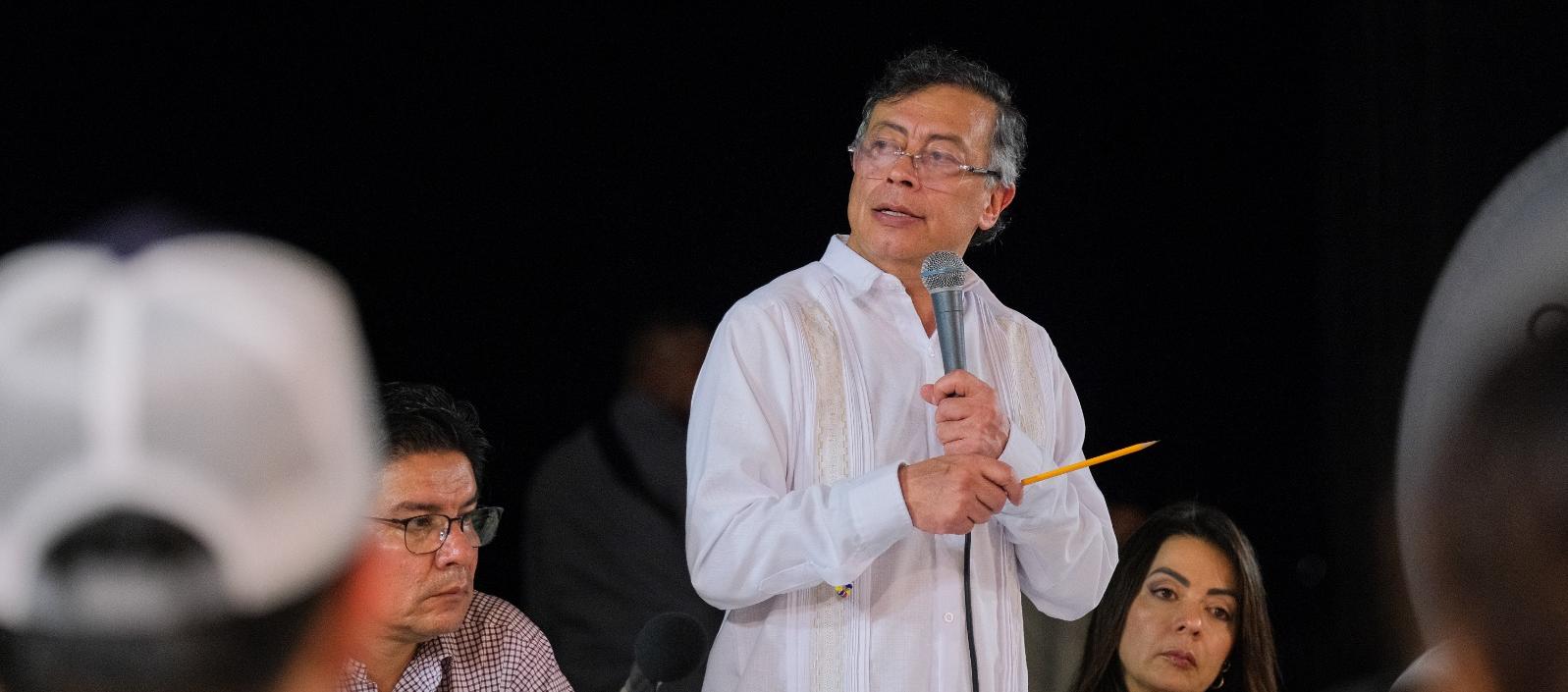 Gustavo Petro, presidente de Colombia. 
