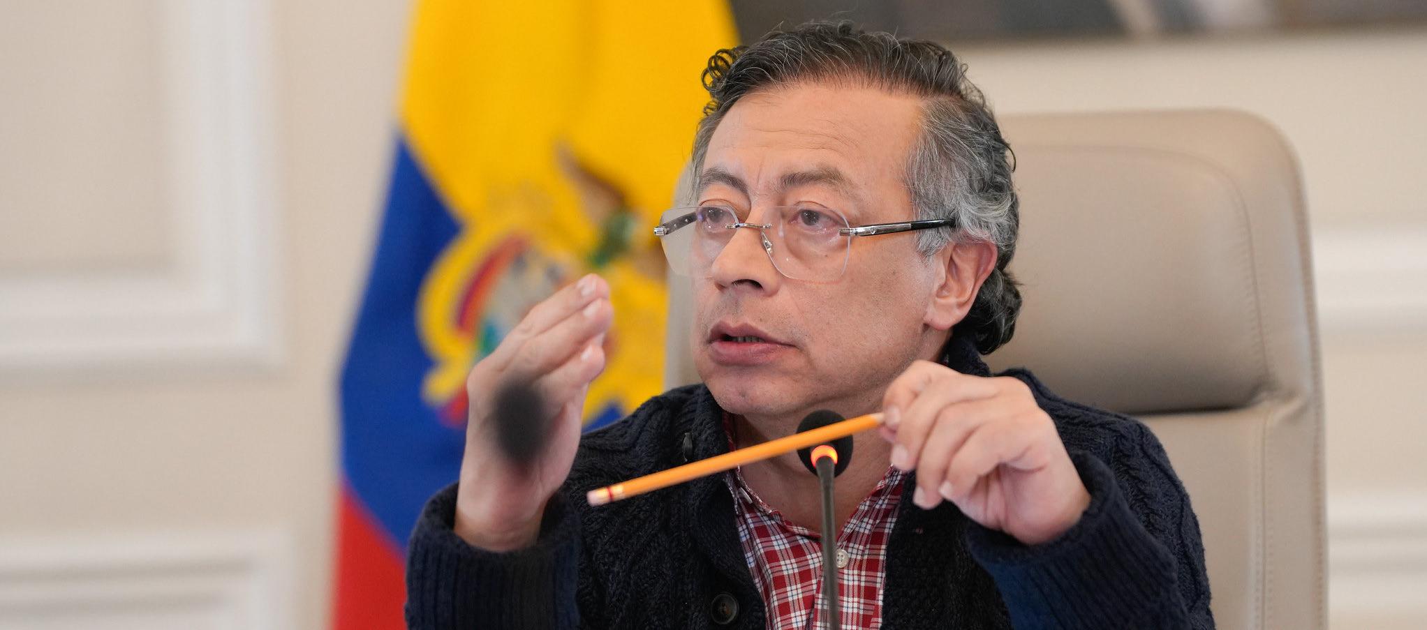 Gustavo Petro, presidente de la República. 