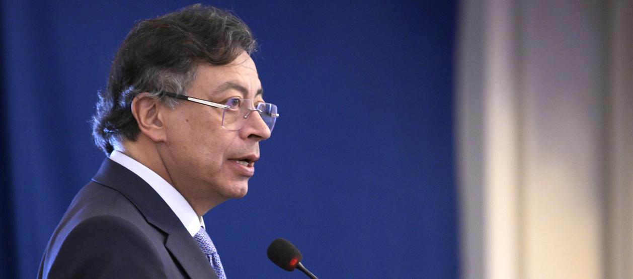 Gustavo Petro, presidente de Colombia.
