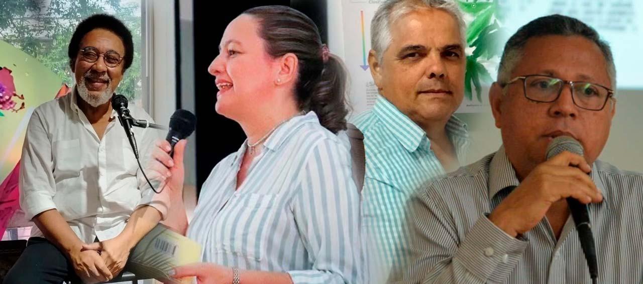  Harold Ballesteros, Yajaira Pinilla, Javier Marrugo y Roberto Núñez Pérez. 