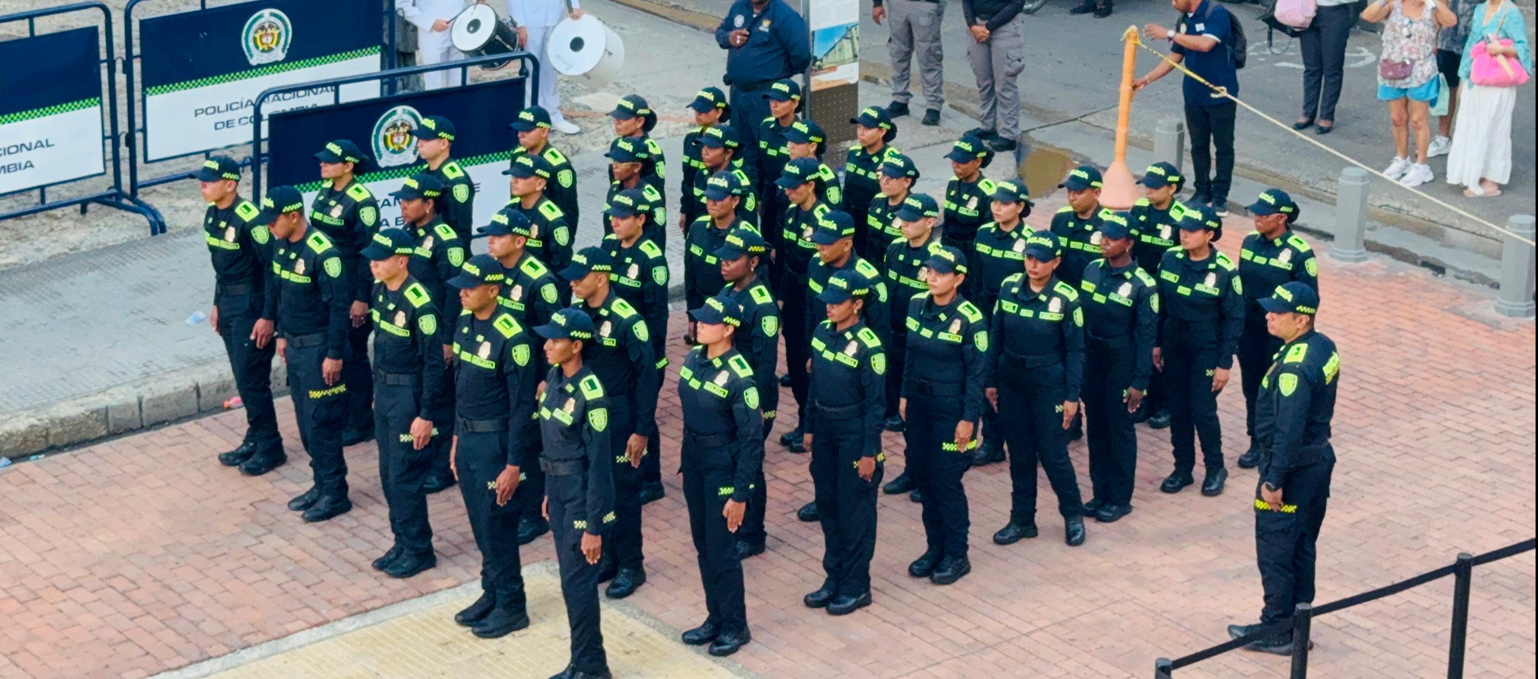 Nuevos policías para Bolívar. 