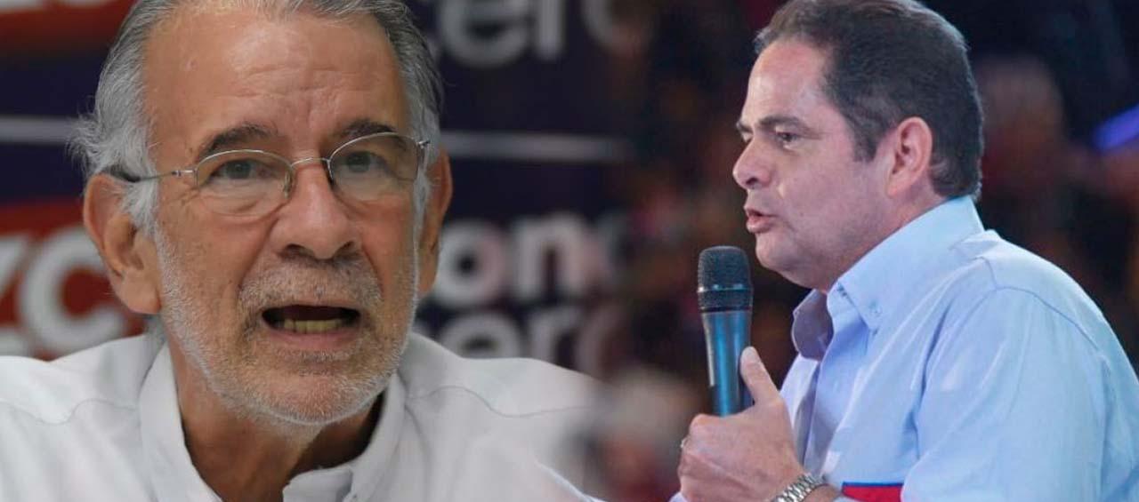 Eduardo Verano De la Rosa y Germán Vargas.