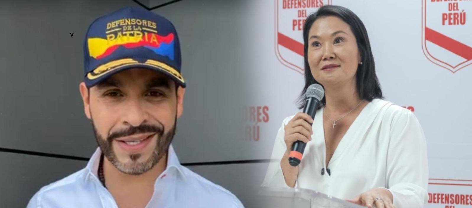 Abelardo De La Espriella y Keiko Fujimori.