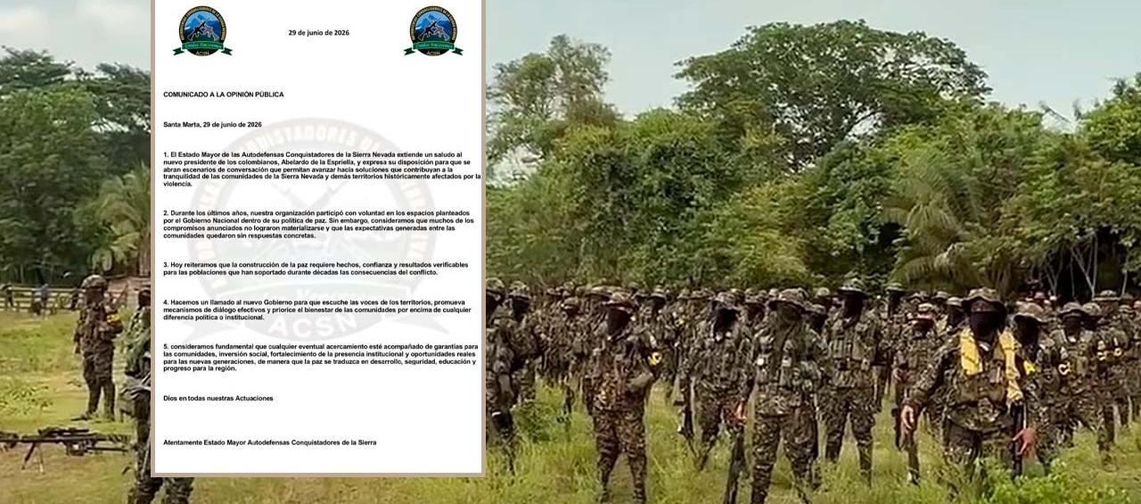Comunicado de las Autodefensas Conquistadores de la Sierra Nevada.