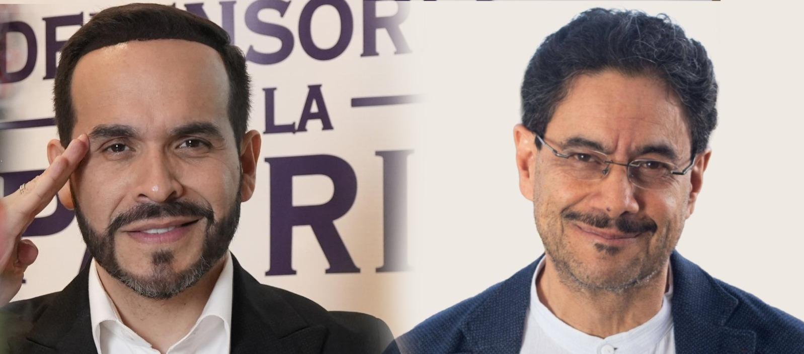 Abelardo De La Espriella e Iván Cepeda.