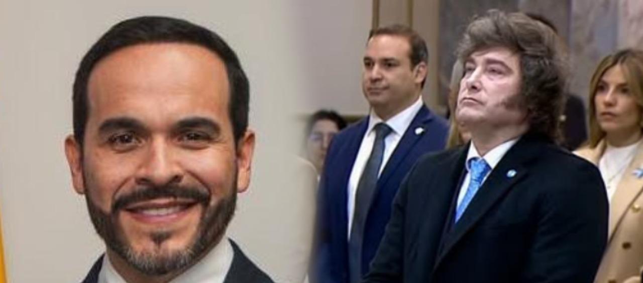 Abelardo De La Espriella y Javier Milei.
