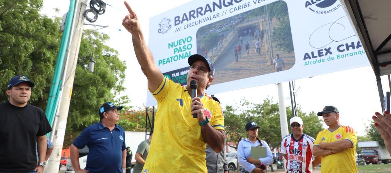 El Alcalde Alex Char.