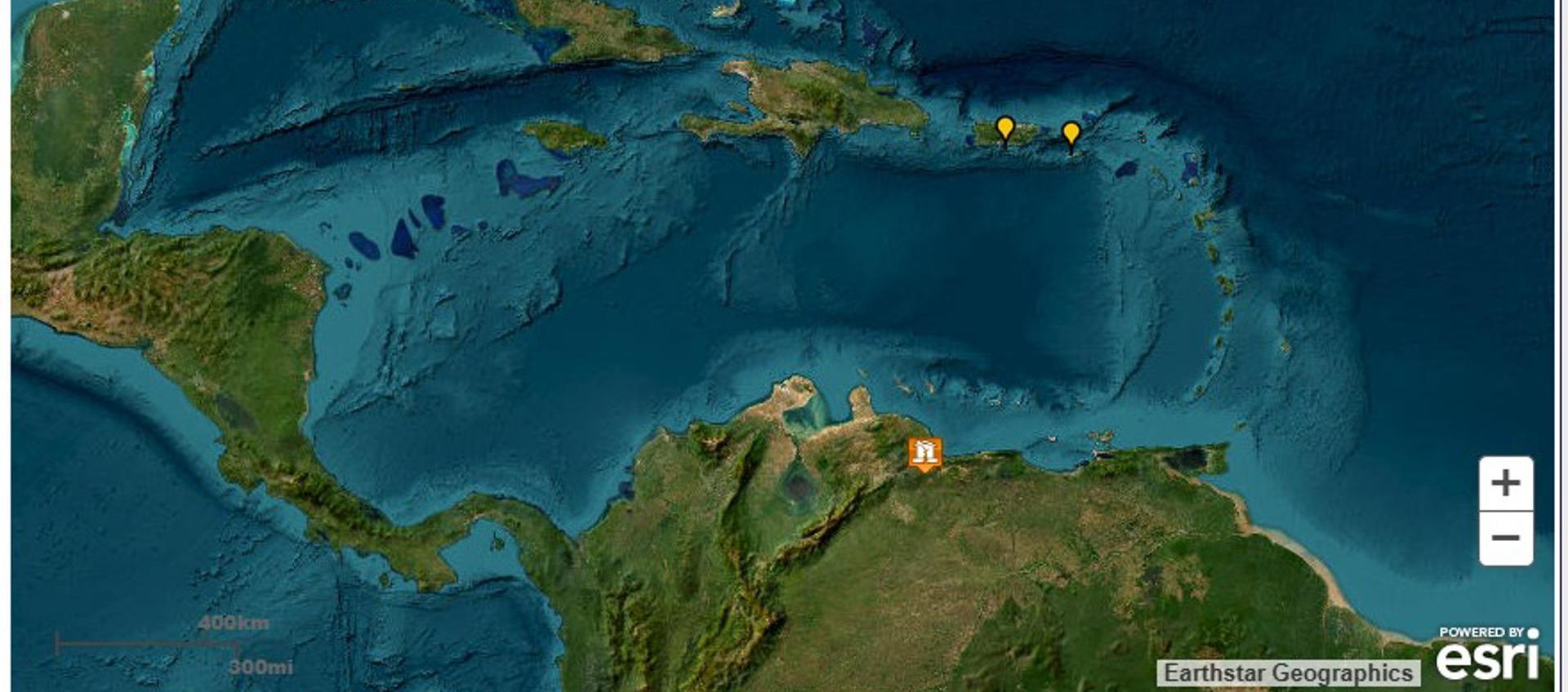 Alerta de tsunami para parte del Caribe. 