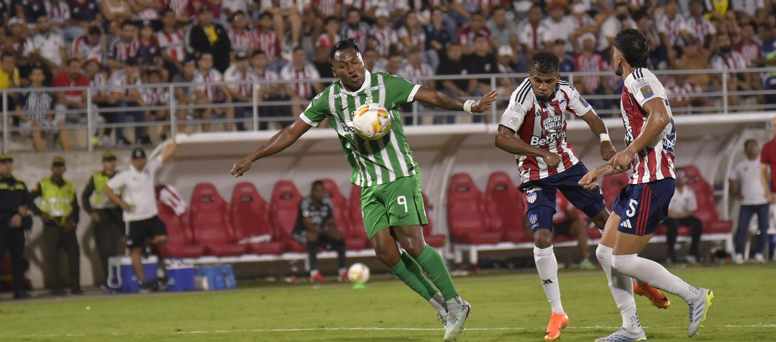 Alfredo Morelos, delantero de Atlético Nacional.
