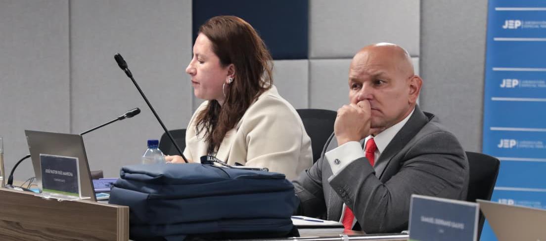 Audiencia al teniente coronel (r) José Pastor Ruiz.