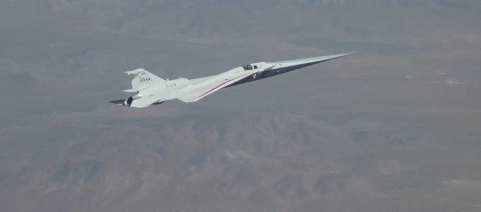 Avión experimental X-59.