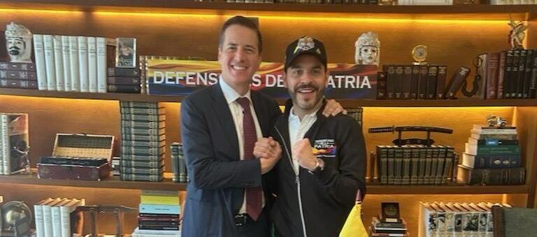 Bernie Moreno y Abelardo De La Espriella.
