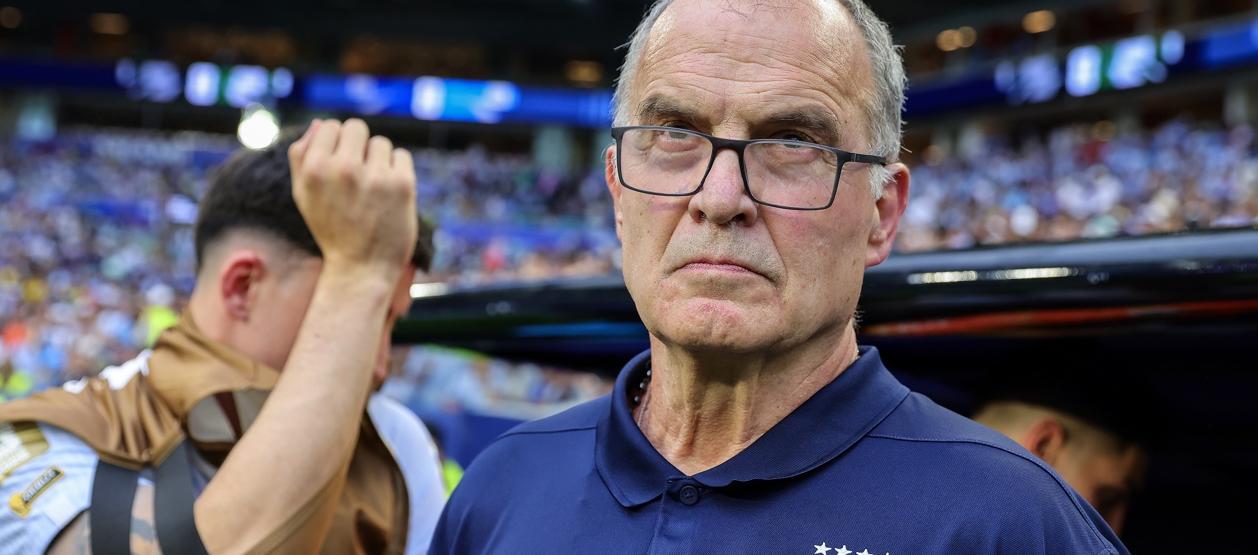 El seleccionador de Uruguay, Marcelo Bielsa.