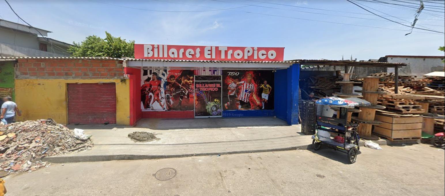 Lugar donde sucedió el crimen.