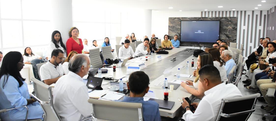Sesión del Consejo Superior de la Universidad del Atlántico. 