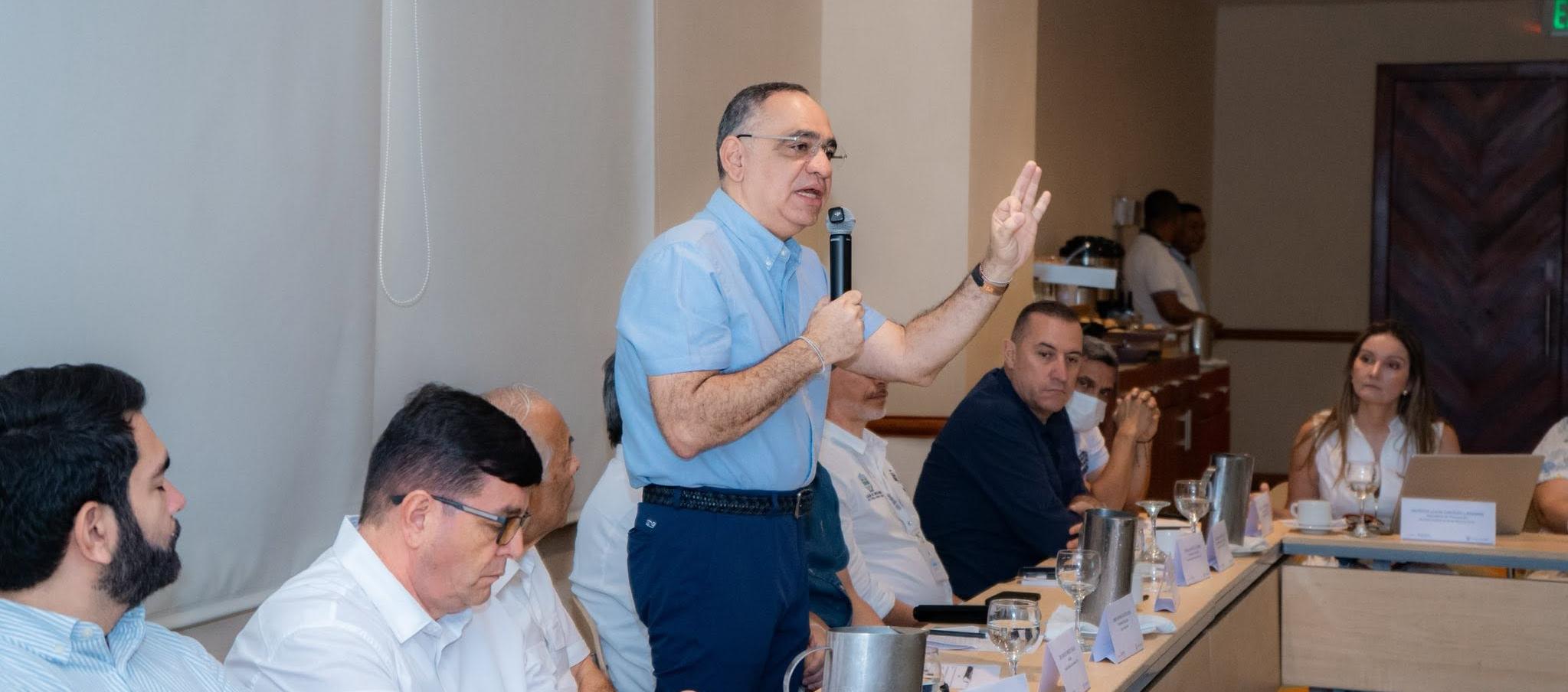 Carlos Pinedo, alcalde de Santa Marta.