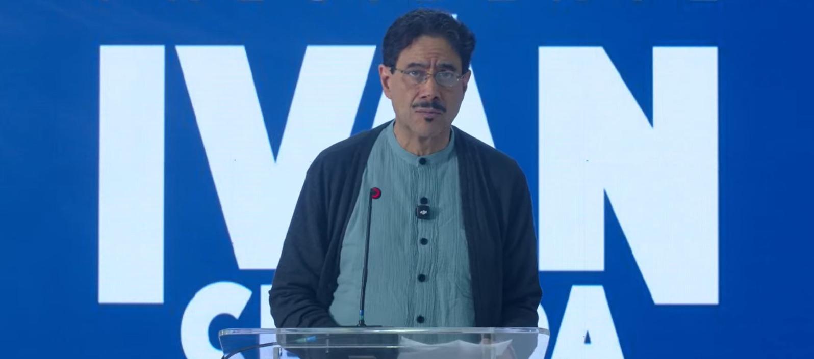 El candidato Iván Cepeda.