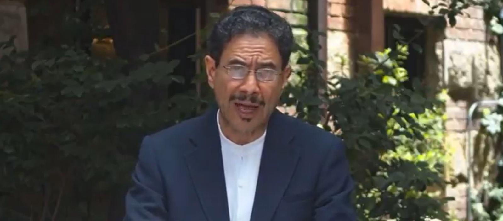 El candidato presidencial Iván Cepeda.