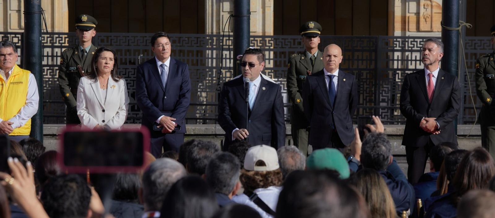 Presidente del Consejo Nacional Electoral, Cristian Quiroz.