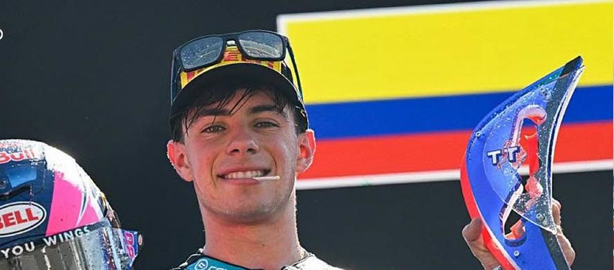 David Alonso ganador del Gran Premio de los Países Bajos de Moto2