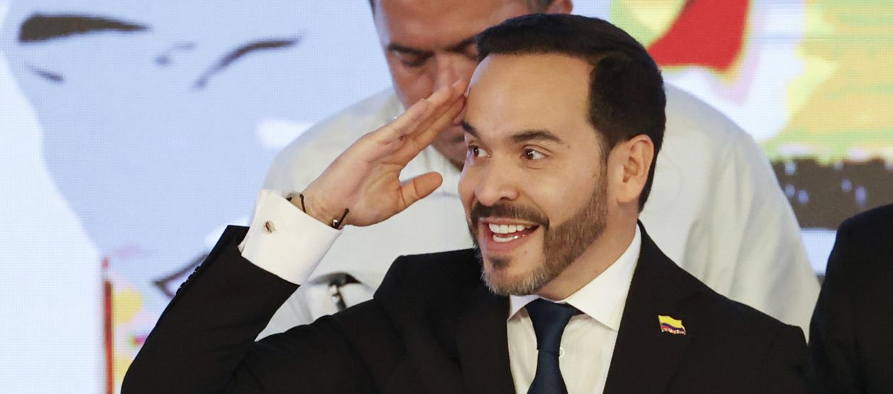 El Presidente electo Abelardo De La Espriella.