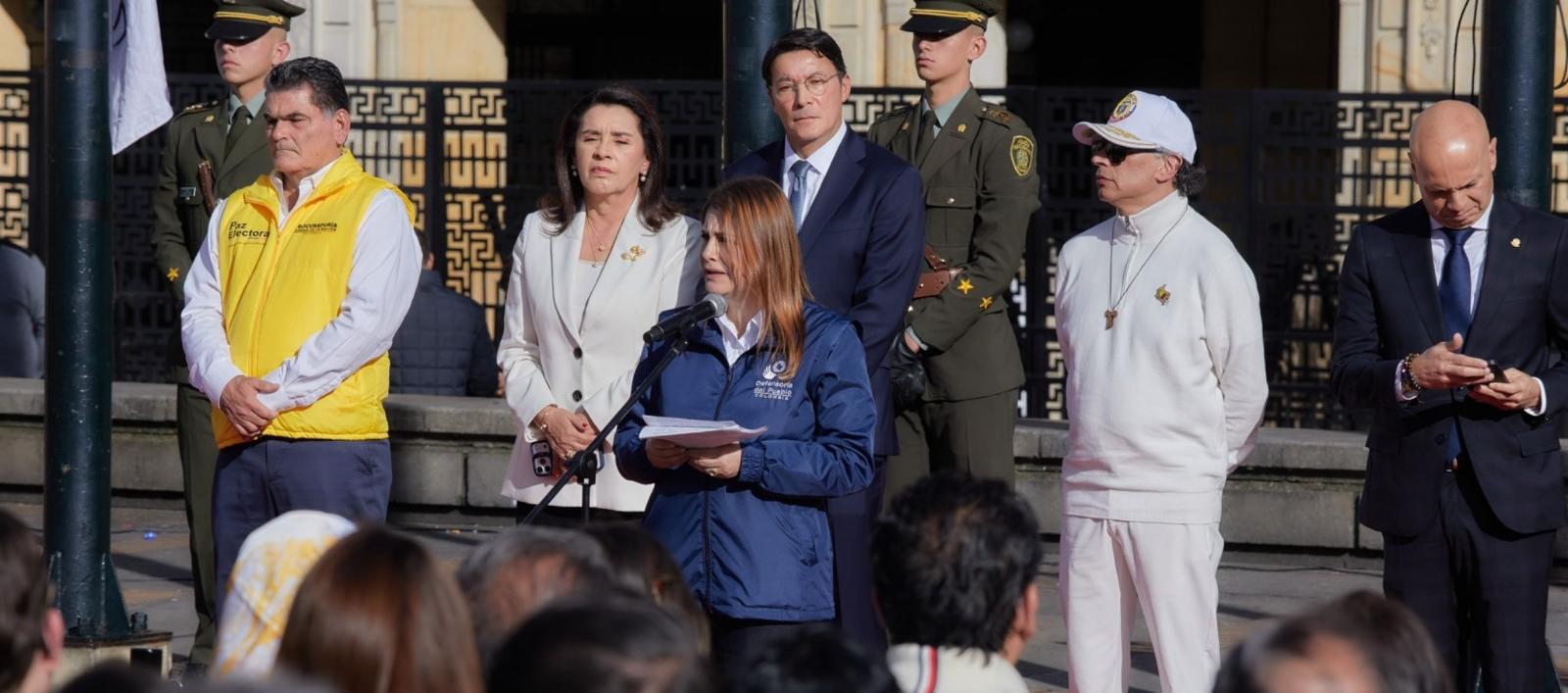 Defensora del Pueblo, Iris Marín.