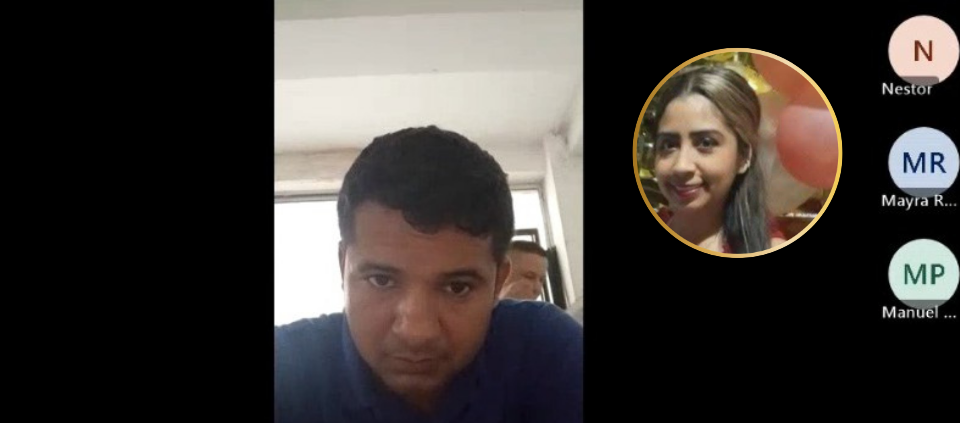 Deivin Mercado López y Eliana Raquel Medrano Soto.
