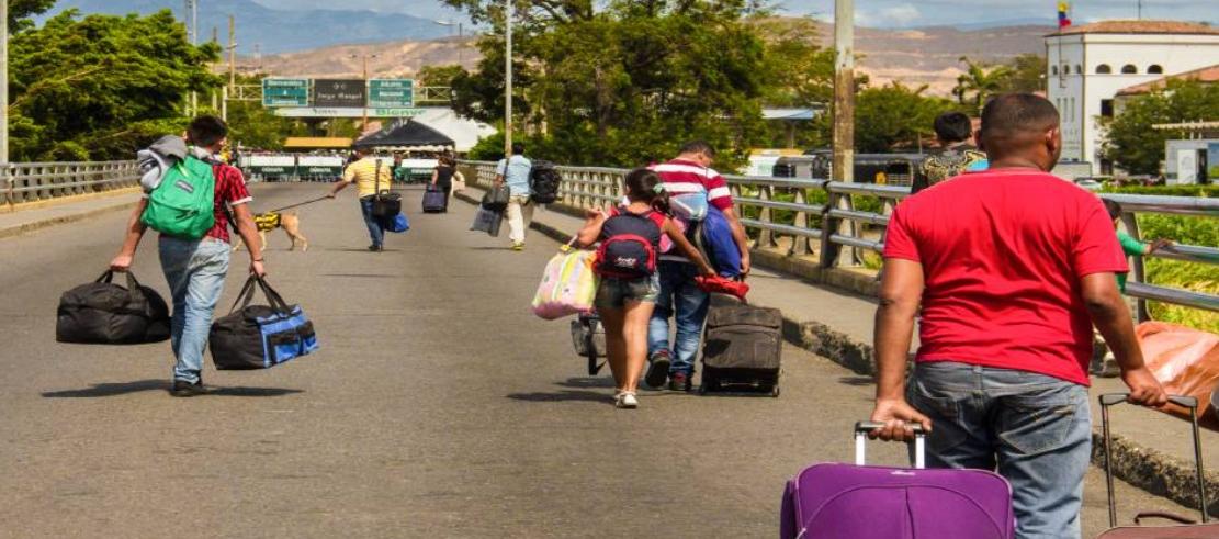 Desplazamiento en el país.