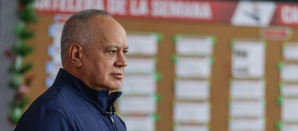 Diosdado Cabello, ministro del Interior de Venezuela. 
