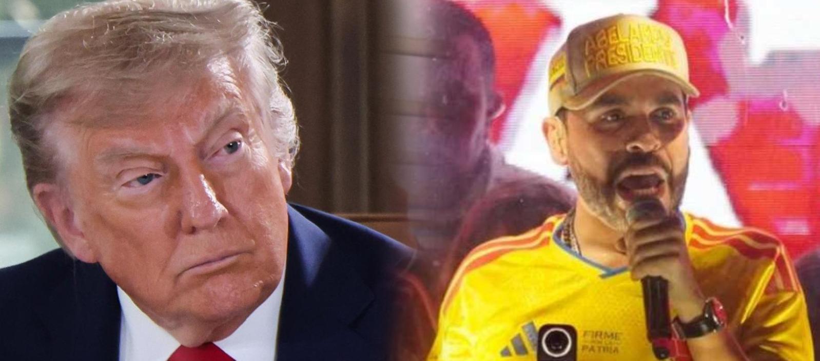 Donald Trump y Abelardo De La Espriella