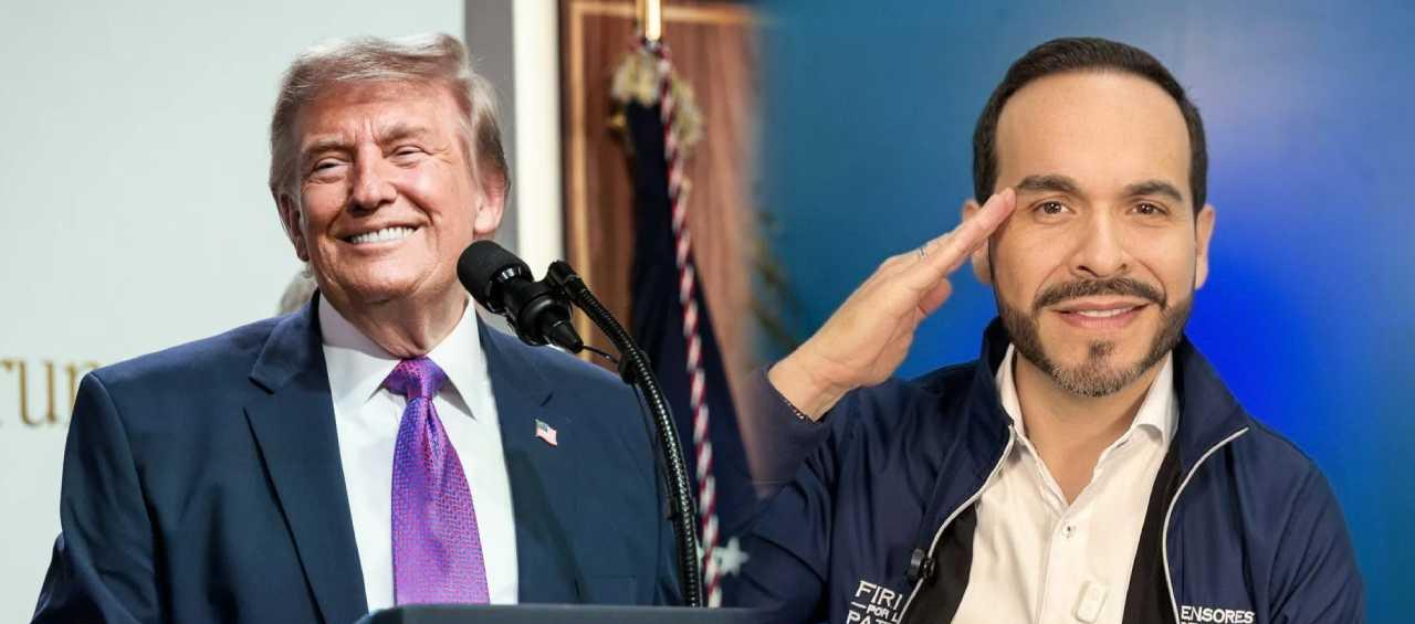 Donald Trump y Abelardo De La Espriella