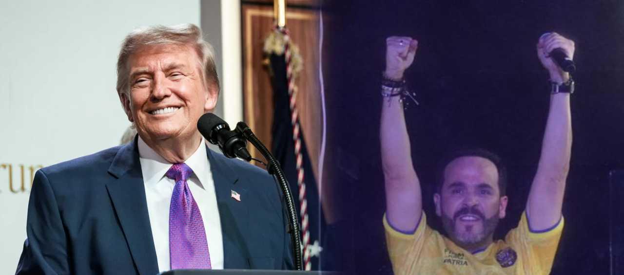 Donald Trump y Abelardo De La Espriella.