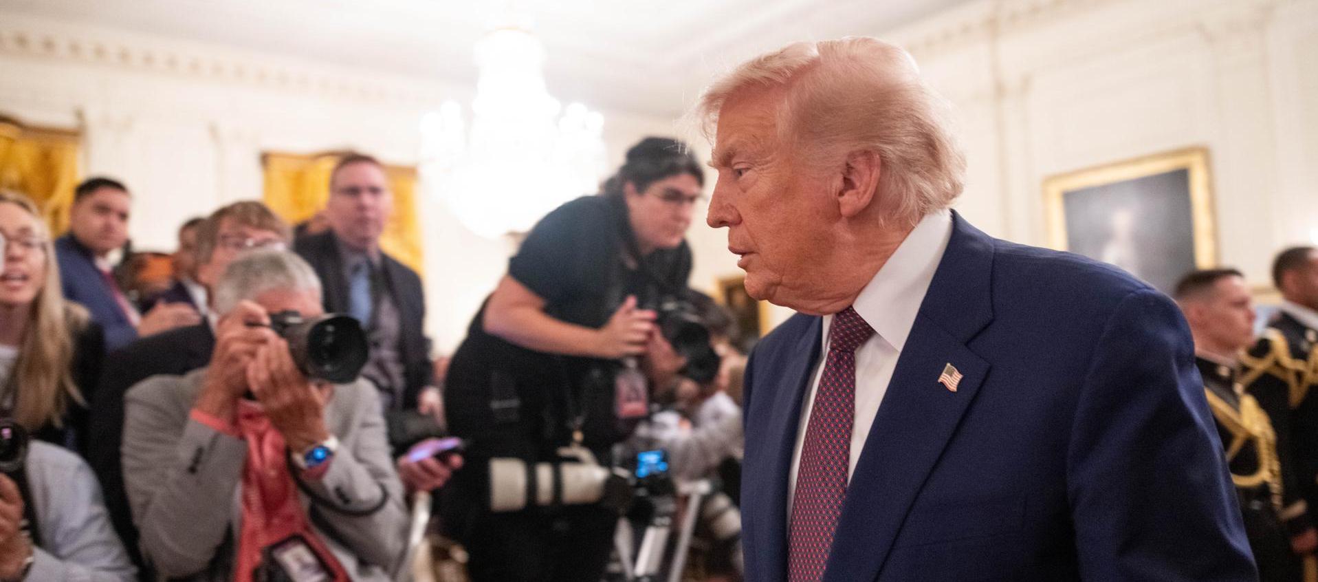 Donald Trump, presidente de Estados Unidos.