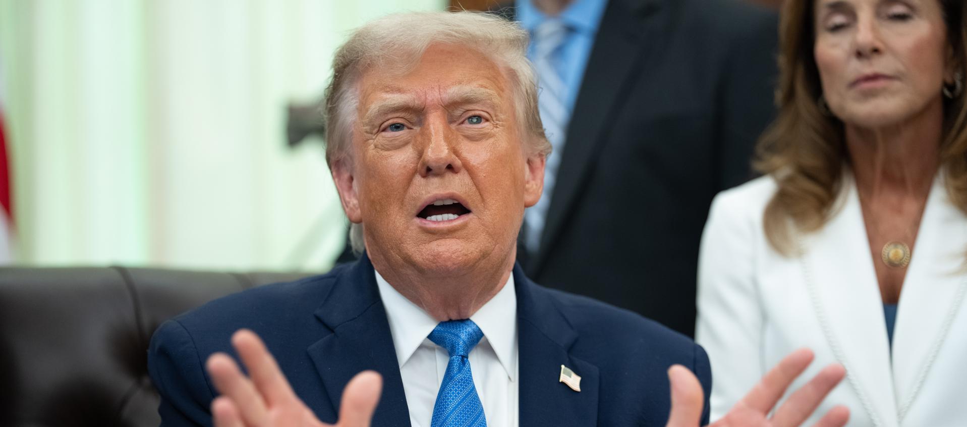Donald Trump, presidente de Estados Unidos.
