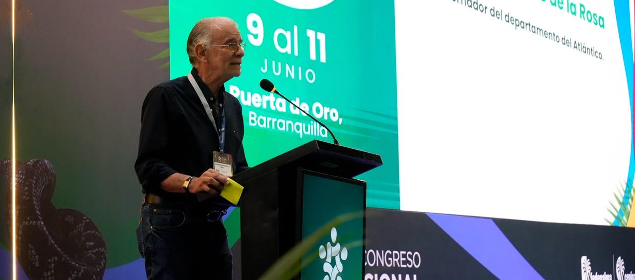 Eduardo Verano, gobernador del Atlántico.