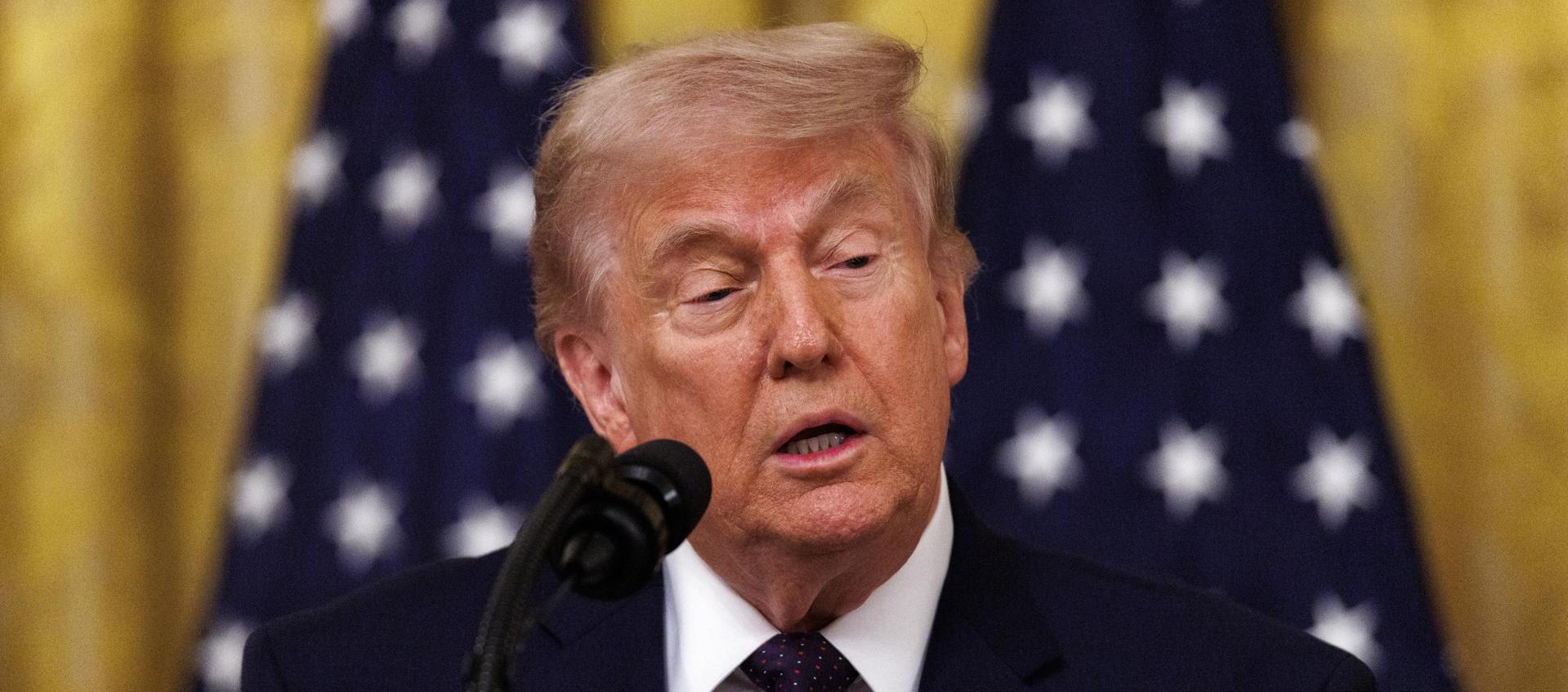 El Presidente de Estados Unidos, Donald Trump.