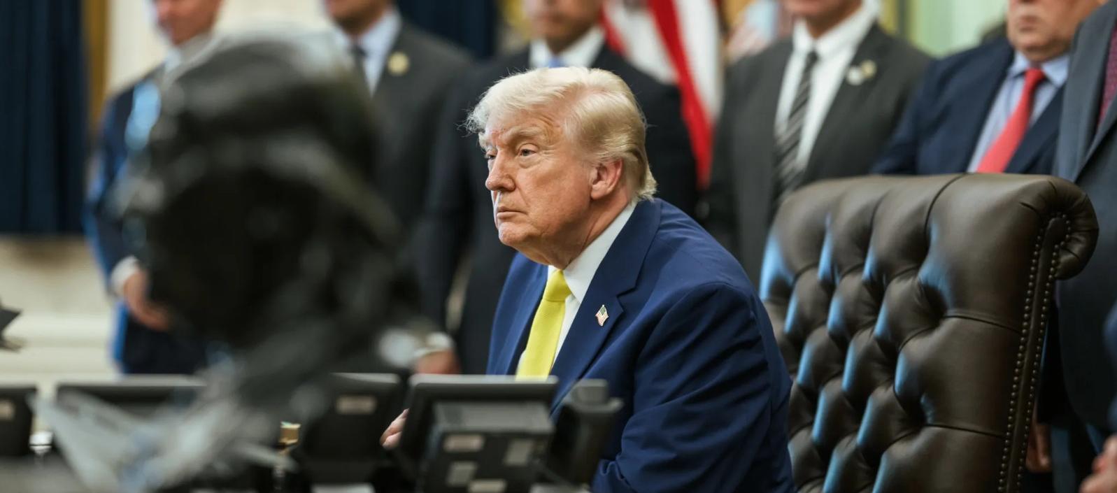 El Presidente de Estados Unidos, Donald Trump.