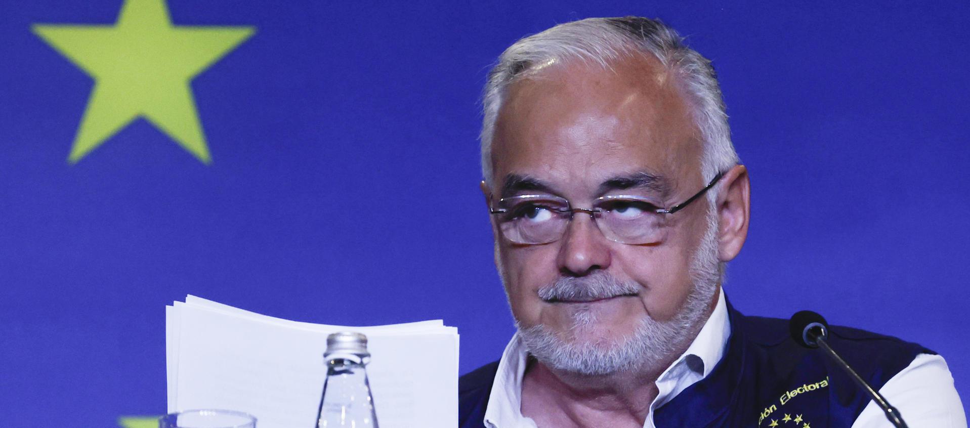 El jefe de la Misión de Observación Electoral de la Unión Europea en Colombia 2026, Esteban González Pons.