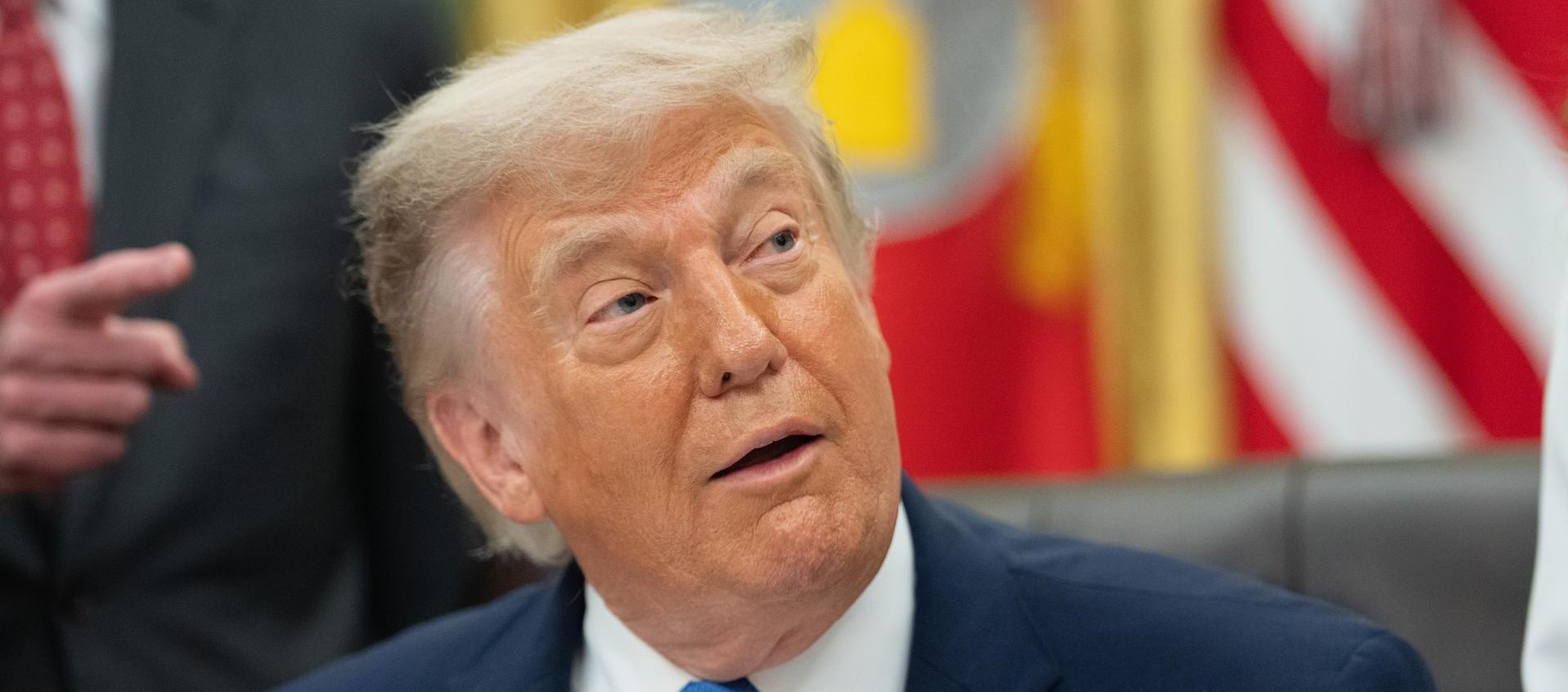 El presidente de EE.UU. Donald Trump.