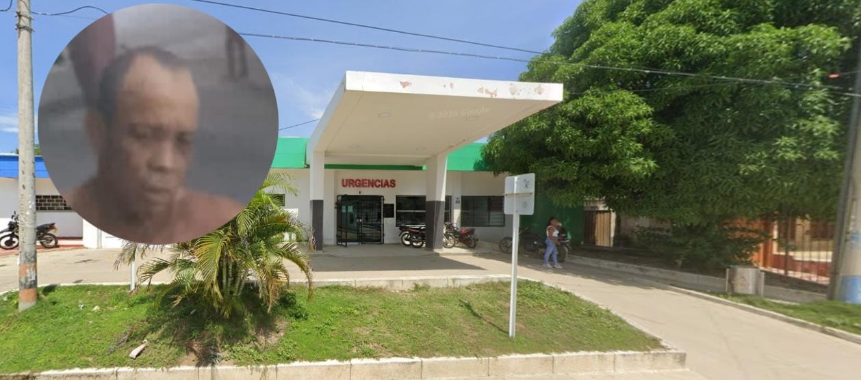 Elkin Sarmiento Ruiz fue llevado al hospital municipal, donde se confirmó su deceso.